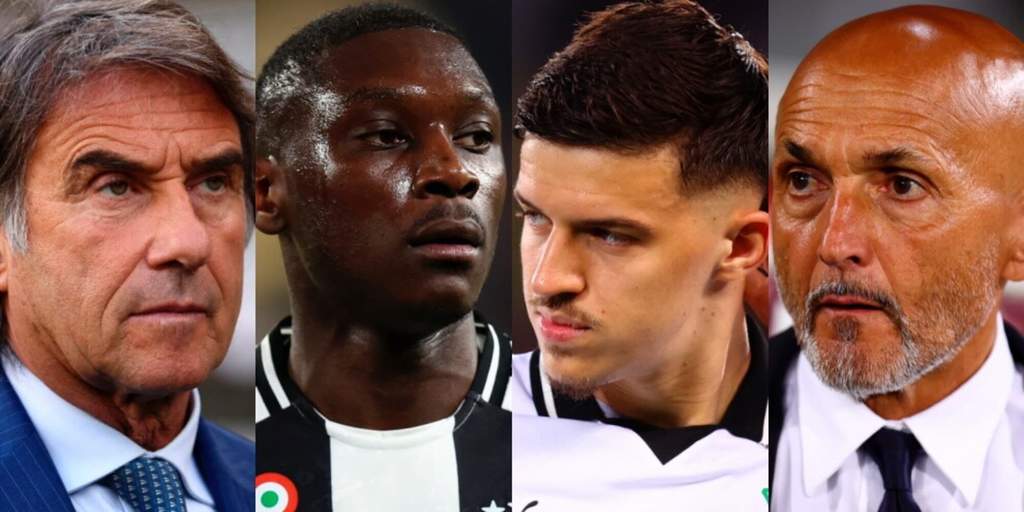 Juventus transfer targets Randal Kolo Muani and Tarik Muharemovic in action