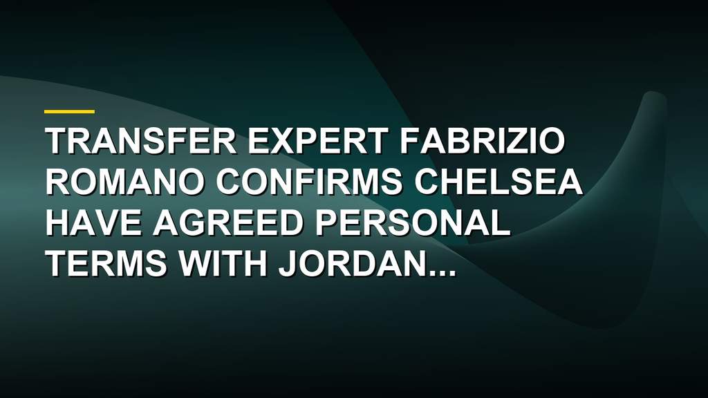 Chelsea Close In On Shock Double Deal For Premier League Veterans