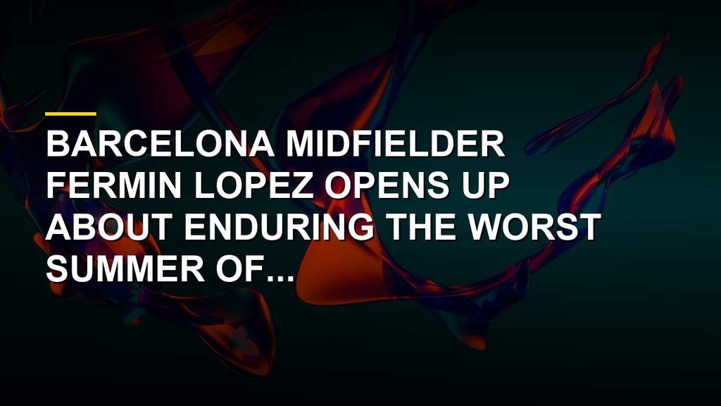 Fermin Lopez training with Barcelona after recovering from a foot injury