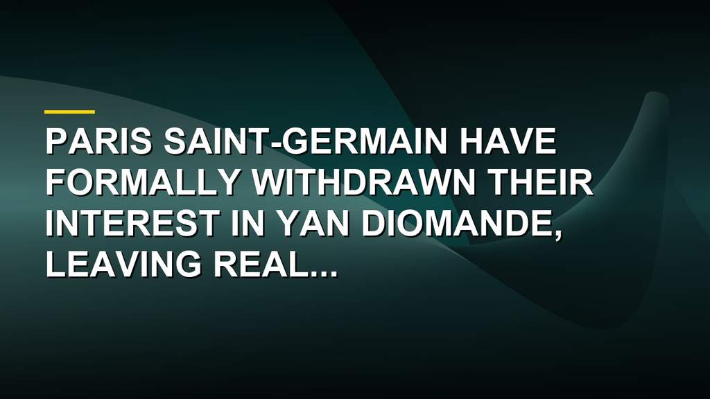 Yan Diomande Paris Saint-Germain Real Madrid transfer news