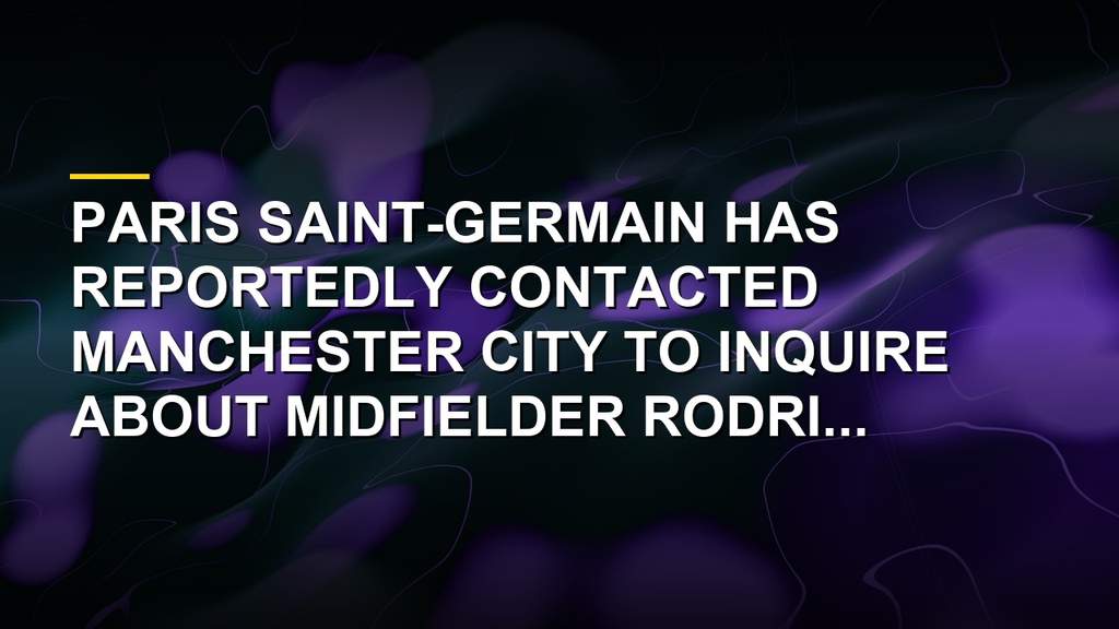 Rodri playing for Manchester City and Spain national team