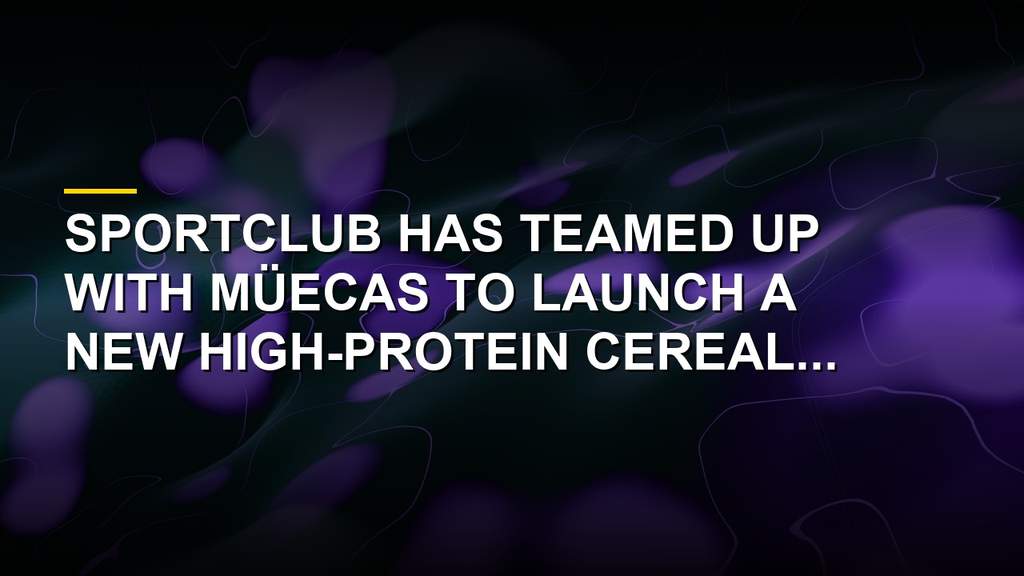 SportClub and MÜECAS launch a new protein cereal bar at Remeros Beach