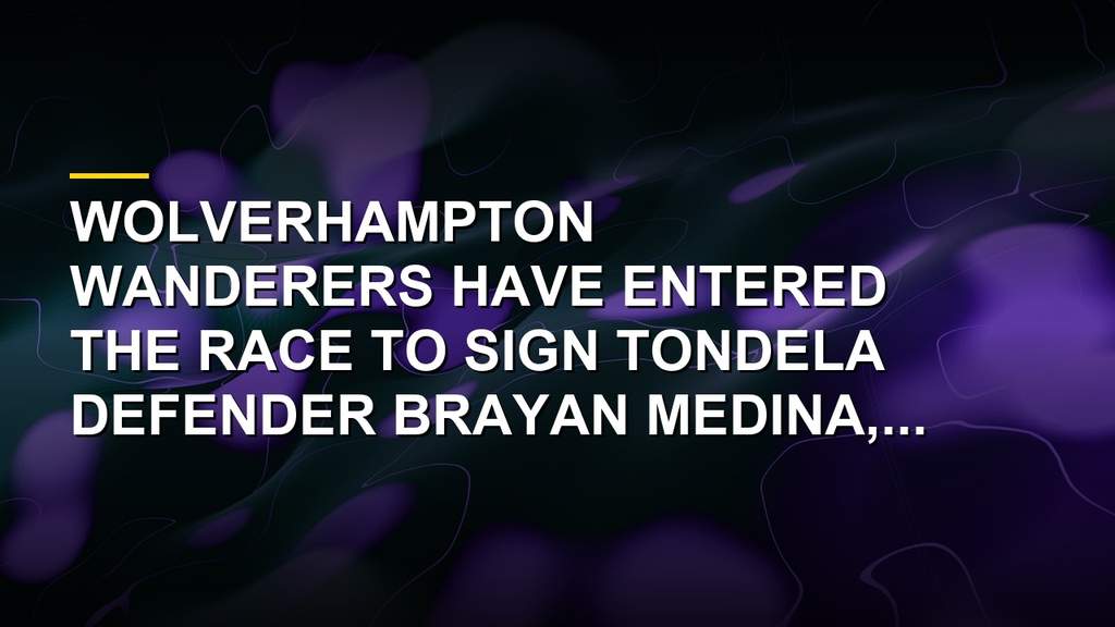 Brayan Medina in action before transfer links to Wolverhampton Wanderers